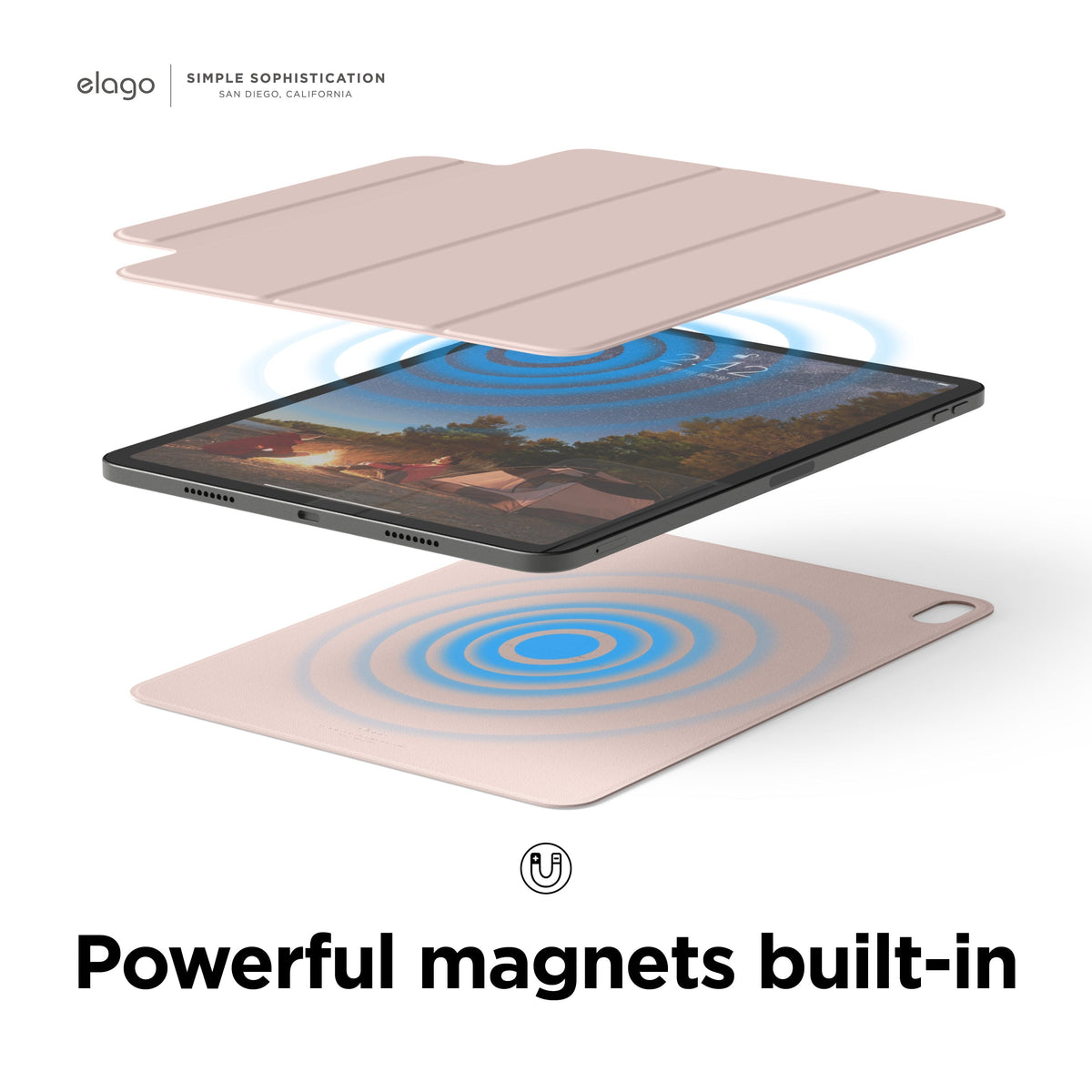 Magnetic Folio Case [4 Colors]