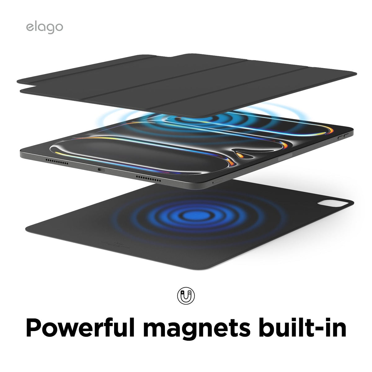 Magnetic Folio Case [4 Colors]
