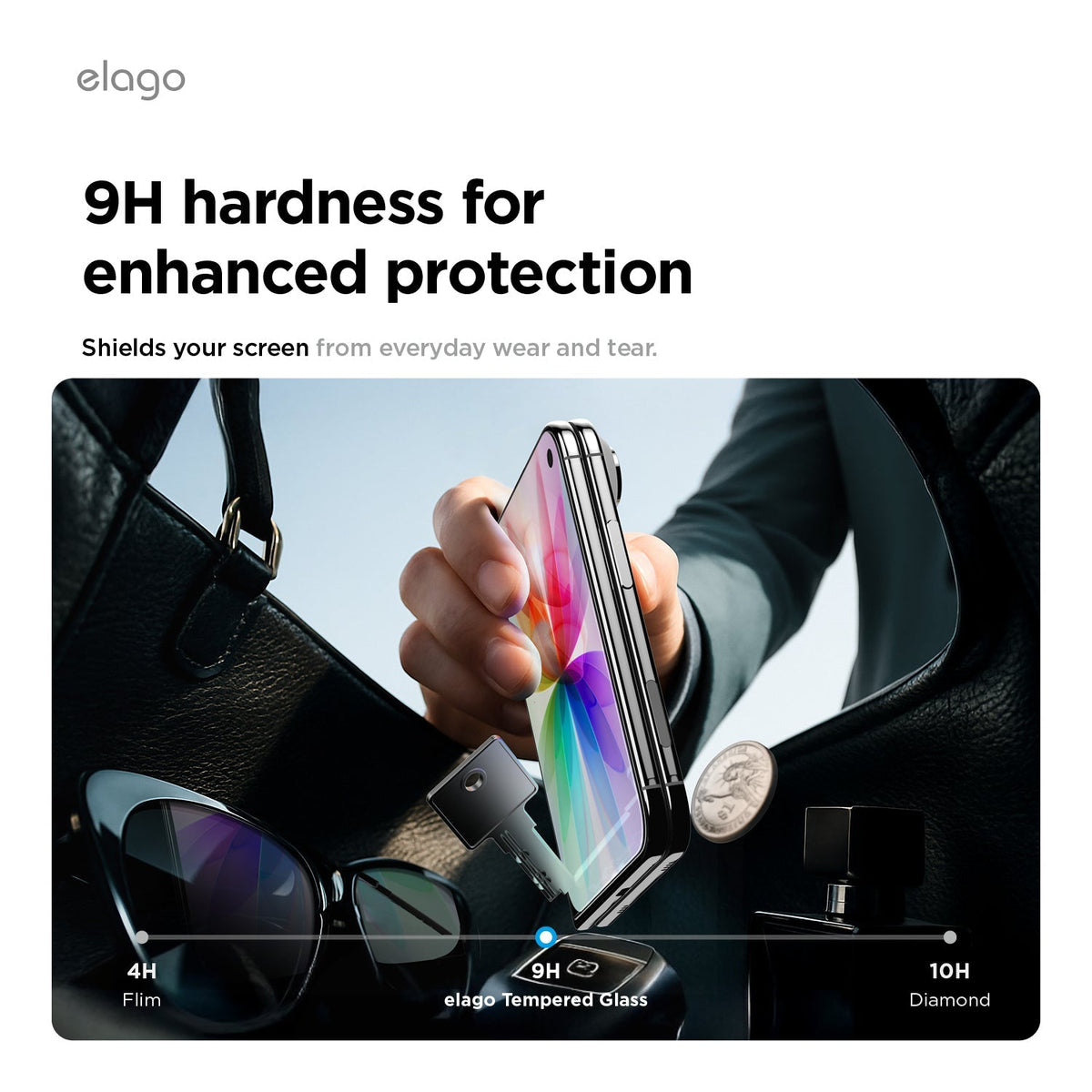 Privacy Glass+ Screen Protector [1 or 2 Pcs]